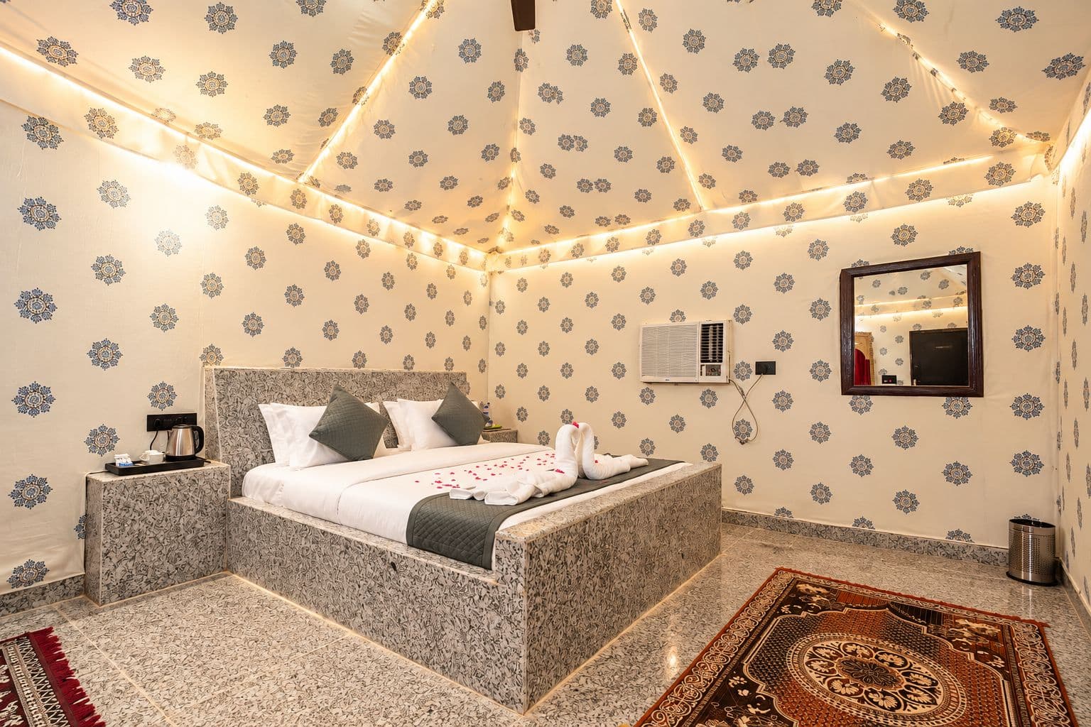Luxury Swiss Tent (AC) at Thar Resort, Sam Sand Dunes – photo 1